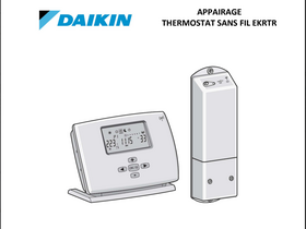 appairage thermostat EKRT DAIKIN