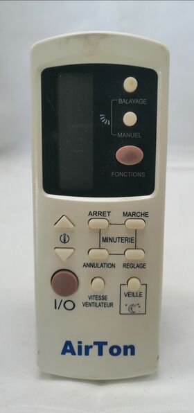 télécommande Airton GZ-1002B-E3